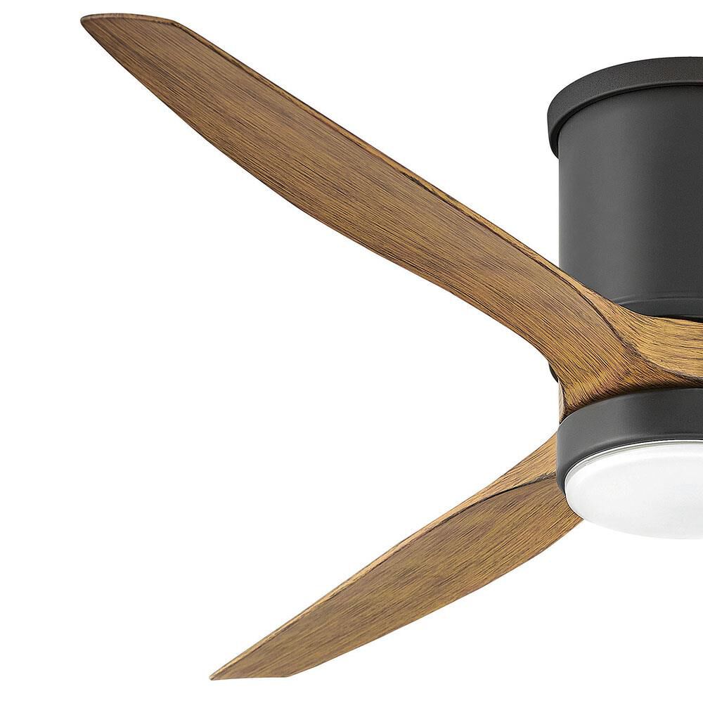 Hinkley Lighting Hover 52 Inch Flush Mount Fan with Light Kit - 900852FMB-LWD