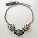 J. Crew Jewelry | J.Crew Crystal Clusters Statement Necklace | Color: Gold | Size: Os