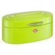 Wesco Single Elly Bread Bin, Steel, Lime Green, 32 x 19.4 x 14 cm