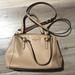 Coach Bags | Authentic Coach Tan Leather Crossbody Purse | Color: Gold/Tan | Size: Os