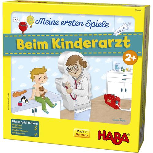 Haba Spiel Meine ersten Spiele - Beim Kinderarzt, Made in Germany bunt Kinder Holzspielzeug