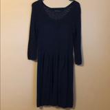 American Eagle Outfitters Dresses | American Eagle Sweater Dress | Color: Blue | Size: M