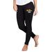 Women's Concepts Sport Black Green Bay Packers Lightweight Fraction Lounge Leggings