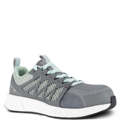 Reebok Work Fusion Flexweave Work Composite Toe - Womens 9.5 Grey Oxford W