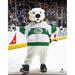 Carlton The Bear Toronto Maple Leafs Unsigned St. Pats Alternate Jersey Photograph