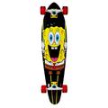 Kryptonics Spongebob 36" Longboard Complete Skateboard - Stretch, Yellow, Model Number: 169950