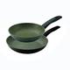 Prestige Eco Non Stick Frying Pan Set of 2 - Induction Frying Pans Set 20cm & 24cm with Plant Based Non Stick, Dishwasher Safe Cookware Made in Italy of Recycled & Recyclable Materials