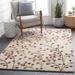 Marvel 8' Square Cottage Wool Dark Brown/Brown/Burgundy/Tan/Dark Red Area Rug - Hauteloom