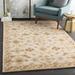 Postelle 6' x 9' Traditional Wool Dark Brown/Olive/Tan/Brown/Dusty Sage/Mustard/Medium Gray/Dark Red Area Rug - Hauteloom