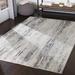 Oklaunion 2'7" x 4'11" Modern Charcoal/Light Gray/Gray/Off White Area Rug - Hauteloom