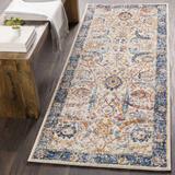 Smyrna 5'3" x 7'3" Updated Traditional Burnt Orange/Teal/Burgundy/Light Beige/Medium Gray/Mustard/Navy/Peach Area Rug - Hauteloom