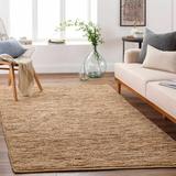 Glover 3'6" x 5'6" Cottage Jute Tan Area Rug - Hauteloom