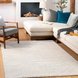 Broadwater 5'3" x 7'3" Modern Charcoal/Cream/Light Beige/Light Gray/Medium Gray/Peach Area Rug - Hauteloom