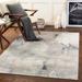 Gasquet 10' x 13'11" Modern Light Gray/Charcoal/Dark Blue/Light Sage/Yellow/Light Slate/Navy Area Rug - Hauteloom