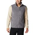 Columbia Men's Fast Trek Fleece Vest Fleece Gilet Vest, City Grey, Size XXL