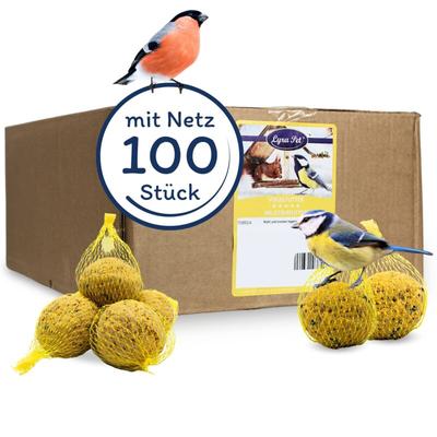 100 Stk. Lyra Pet Meisenknödel mit Netz à 90 g = 9 kg
