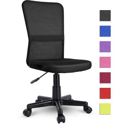 TRESKO® Bürostuhl Mesh Chefsessel Drehstuhl Kinder Schreibtischstuhl Blau Image
