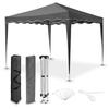 Faltpavillon Vivara 3x3 m – Pop-up Pavillon höhenverstellbar, UV50+ & wasserabweisend – Gartenzelt