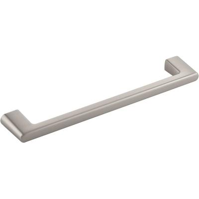 Furnipart - Griff Diner la 160mm - eleganter Möbelgriff Breite 180mm, Zinkdruckguss Edelstahl Effekt Image