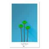 Los Angeles Dodgers 11" x 17" Minimalist Dodger Stadium Premium Wall Art