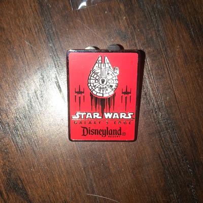 Disney Accessories | Authentic Disney Star Wars Trading Pin 2019 | Color: Black/Red | Size: N/A