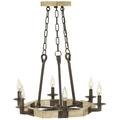 Hinkley - Chandelier Wyatt 6xe14 h: 40.2 ø: 62.6