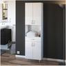 ARMANDO Armoire de salle de bain L 50 cm - Blanc Mat