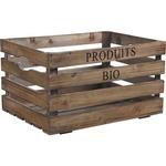 Aubry Gaspard - Caisse en bois Produits bio