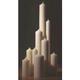 Wiedemann Kerzen Altarkerze Elfenbein 1200 x 70 mm, 1 Stück, Kerze mit Dornbohrung
