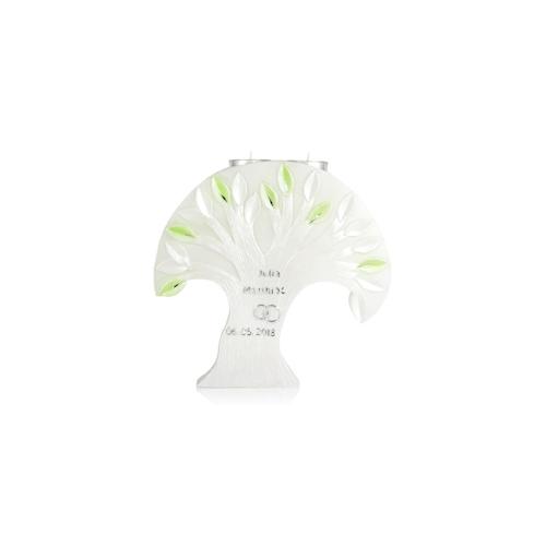Wiedemann Hochzeitskerze verziert 240 x 250 mm, mit individueller Namensverzierung