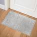 Chicoine Indoor Door Mat Synthetics in Gray/White Laurel Foundry Modern Farmhouse® | 24" W x 36" L | Wayfair 96465BB9F892426F9BB888BC01B6065A