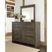 Loon Peak® Granite Range 6 Drawer Dresser w/ Mirror Wood in Brown | 42.74 H x 61.26 W x 15.91 D in | Wayfair 2372D96640874236B0868E223CF3F385