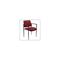 Boss Office Products Stackable Chair with Tapered Legs - Blue Fabric