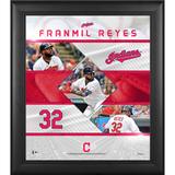 Franmil Reyes Cleveland Indians Framed 15" x 17" Stitched Stars Collage