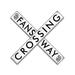 San Diego Padres 48" Fans Way Crossing Sign