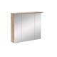 Schildmeyer Nora Spiegelschrank 142530, Eiche Landhaus Dekor, 80,5 x 16 x 72,3 cm (B/T/H)