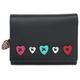 Mala Leather Lucy Collection Small Leather Purse RFID 3512_30 Black