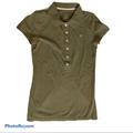 American Eagle Outfitters Tops | American Eagle Outfitters Size S/P Polo Shirt | Color: Green | Size: S/P