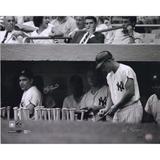 Yogi Berra New York Yankees Autographed 16" x 20" Dugout Photograph - Photographer Ken Regan Signed