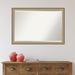 House of Hampton® Rioux Elegant Beveled Wall Mirror Plastic in Brown | 27 H x 39 W x 1.375 D in | Wayfair FEAB784C7049470084D623DE0AD4191D