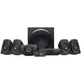 Logitech Z906 5.1 Sound System, Lautsprecher mit 1000 Watt Surround Sound, THX, Mehrere Audio-Eingänge, Fernbedienung, EU Stecker, PC/PS4/Xbox/Stereo-Anlage/TV/Smartphone/Tablet - Schwarz