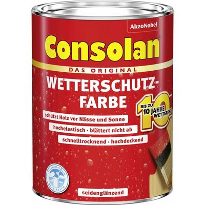 Consolan - Wetterschutz-Farbe 2,5 l anthrazitgrau