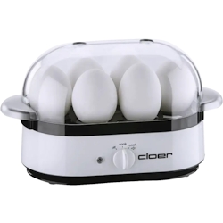 Cloer Eierkocher 6081 Eierkocher Weiss-Schwarz