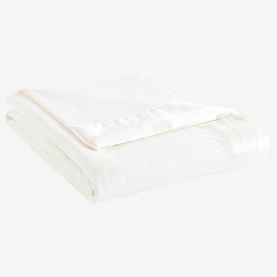 Micro Flannel® All Seasons Lightweight Sheet Blanket by Shavel Home Products in White (Size TWIN)