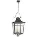 Ralph Lauren Ralph Lauren Carrington 48 Inch Tall 4 Light Outdoor Hanging Lantern - RL 5735FR-CG