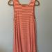 American Eagle Outfitters Dresses | Aeo Burnt Orange Stripped Dress | Color: Orange | Size: S