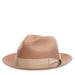 Stacy Adams Mens' Moore Poly Braid Fedora Taupe Size M