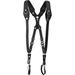 RL Handcrafts Clydesdale Lite Dual Leather Camera Harness (Small, Black) CLBLK-SM-002