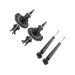 2006-2011 Kia Rio Front and Rear Suspension Strut and Shock Absorber Assembly Kit - TRQ