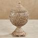 Abriella Decorative Covered Jar Beige , Beige